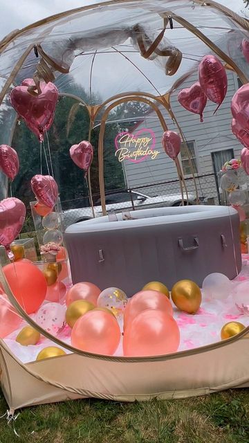 @thewrexperience on Instagram: "We can literally do the Hot Tub Setup in any color your heart desires. Click the link in our bio to book yours today! 💕💕💕💕💕💕💕💕💕💕💕 #luxurypicnic #detroitpicnic #detroitluxurypicnic #bohopicnic #datenight #bubbletent #picnicdate #jacuzzi #jacuzzidate #hottub #hottubtime #hottubparty #hottubs #luxurybeachpicnic #datenightideas #reels, #reelsinstagram, #reelsviral, #reelsovers, #reelsofinstagram, #reelsvideos, #reelstrending" Jacuzzi Party Ideas, Hot Tub Party Aesthetic, Hot Tub Birthday Party Ideas, Hot Tub Tent Ideas, Hot Tub Party Ideas, Bubble Tent Date Night, Bubble Tent Picnic Ideas, Picnic Bubble Tent, Sip And Paint Picnic