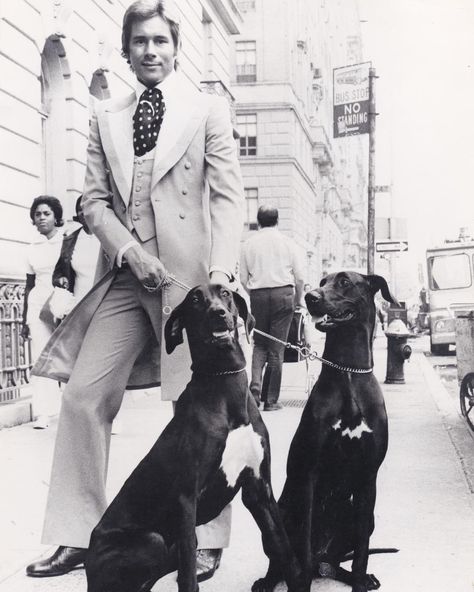 Edward Sexton on Instagram: “Day 7 of our countdown to the UK launch of Lance Richardson's biography of Tommy Nutter. Today, we have got an image from Tommy's brother…” Tommy Nutter, Saville Row, Swinging London, Textile Museum, Tie Shirt, Bespoke Tailoring, Savile Row, Vintage Dog, New Classic