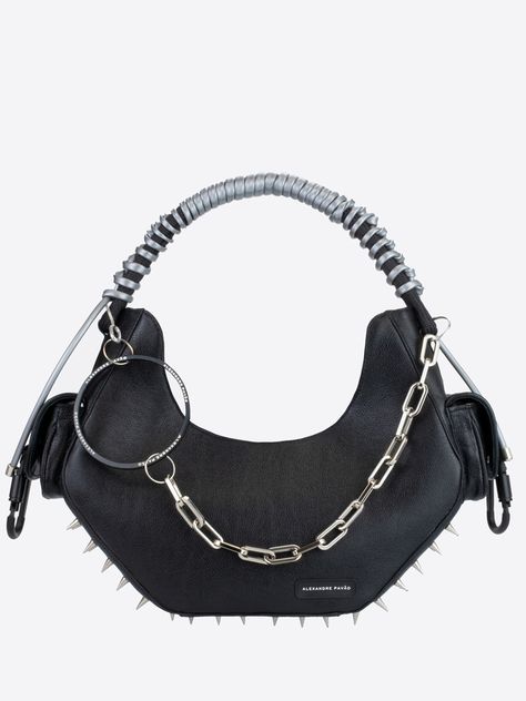 Accessories Design Sketch, Anarchy Symbol, Spike Bag, Personal Style Inspiration, Body Armor, Personal Shopper, Design Sketch, Fashion Killa, Rebecca Minkoff Hobo