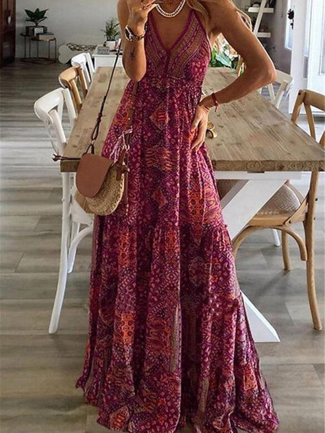 Bohemian style dresses