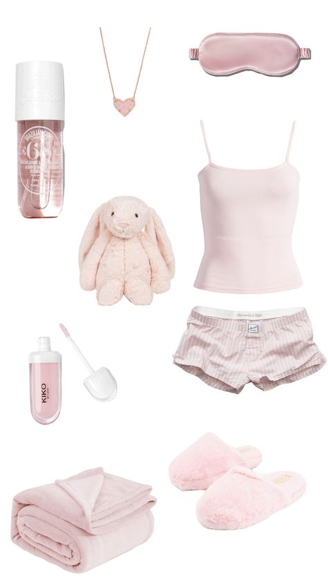 #fyp #pinkaesthetic #lightpink #sleep #jellycat #wishlist #pajamas #soldejaneiro #kikomilano Pj Fits, Pyjamas Aesthetic, Jellycat Wishlist, Pijama Outfit, Cute Pajama Outfits, Pajamas Outfit, Cute Pajama, Pajama Outfit, Oufits Casual