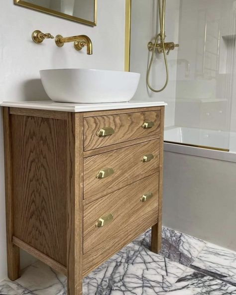 Countertop Vanity Unit, Traditional Vanity Unit, Freestanding Bathroom Vanity, Wooden Vanity Bathroom, Oak Vanity Bathroom, Drawer Bathroom Vanity, Vanity Unit Bathroom, Wooden Vanity Unit, Oak Bathroom Furniture