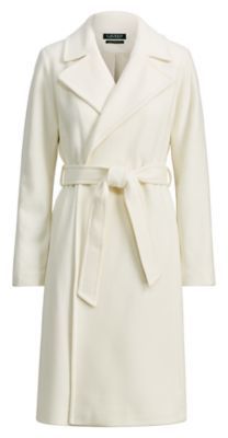 Ralph Lauren Coat, Belted Wrap Coat, Ralph Lauren Jacket, Cashmere Wrap, Belted Trench Coat, Valentino Women, Wrap Coat, White Coat, Weekend Wear