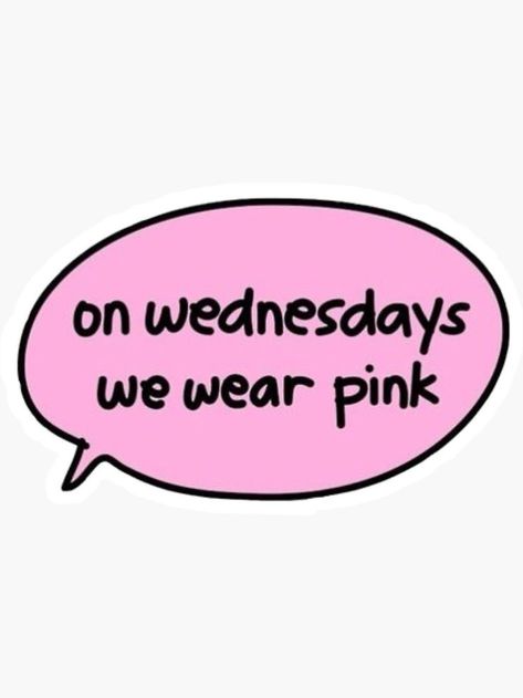 Mean Girl Wallpaper Aesthetic, Mean Girls Aesthetic Poster, On Wendays We Wear Pink, On Wednesday We Wear Pink Aesthetic, Pink Aesthetic Men, Pink Mean Girls Aesthetic, Mean Girls Aesthetic Pink, Mean Girls Aesthetic Wallpaper, Mean Girls Poster