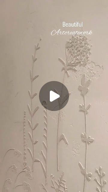 BLUR Design & Lifestyle on Instagram: "Exploring plaster art for a project. I find this so delicate and beautiful. Amazing intentional texture ♥️  #plasterart #interiordesign #walltexture" Plaster Stencil Wall, Plaster Wall Art Interior Design, Plaster Wall Art Murals, Wall Plaster Art, Plaster Art Wall, Decorative Plaster Wall, Plaster Texture, Abstract Wall Painting, Diy Plaster