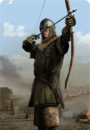 Gwent Card Art, Medieval Archer, Witcher Art, Half Elf, Age Of Empires, Art Album, Witcher 3, The Witcher 3, Bow And Arrow