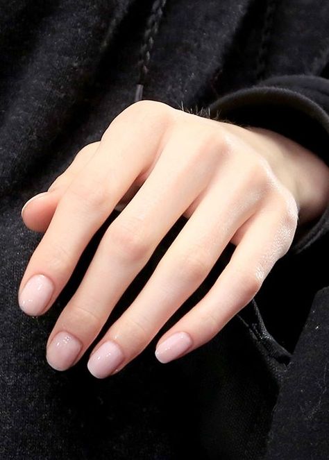 Short Nail Bed, Nail Colors For Pale Skin, Sally Hansen Nails, Pretty Nail Colors, Fun Nail Colors, Light Pink Nails, Nude Nail Polish, Cool Skin Tone, Pretty Nail Designs