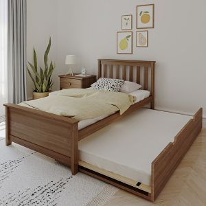 Trundle bed with storage