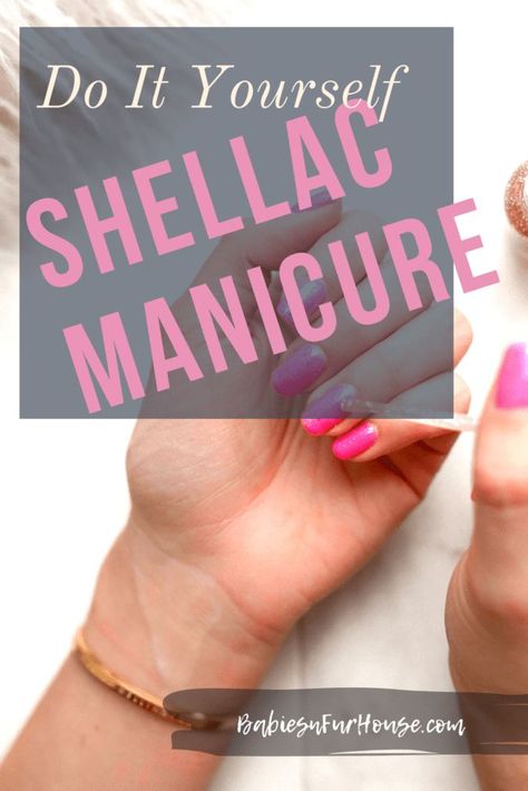 DIY Shellac Manicure. Do It Yourself! #shellac #diymanicure #diynails Shellac Nails At Home, Shellac Manicure, Mom Life Hacks, Manicure Diy, Shellac Nails, Manicure Kit, Work From Home Tips, Dry Nails, Trim Nails