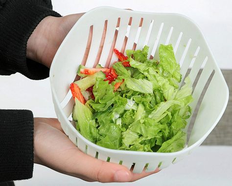 Salad Cutter Bowl Salad Maker, Vegetable Slice, Quick Salads, Healthy Bowls, Fun Salads, Vegetable Chopper, Vegetable Slicer, Healthy Salad, Fresh Salads