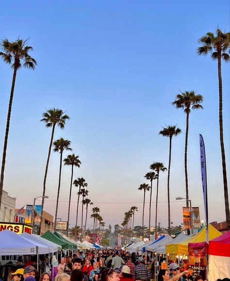 San Diego Farmers Market, San Diego College Aesthetic, California Farmers Market, San Diego California Aesthetic, Coronado Island San Diego, San Diego Aesthetic, San Diego Summer, Beach Farmers Market, Mission Beach San Diego