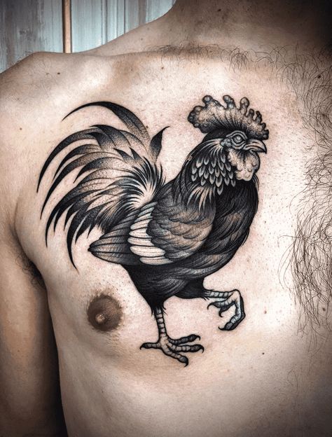 Chicken Tattoo Design Images (Chicken Ink Design Ideas) Chicken Tattoo Design, Chicken Tattoo Ideas, Hen Tattoo, Neo Traditional Roses, Chicken Tattoo, Rooster Tattoo, Native American Tattoos, Amazing Chicken, Lowrider Art