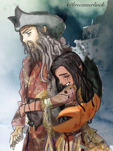 #digital art #fanart #POTC #davyjones #calypso Davy Jones And Calypso Art, Davy Jones Calypso, Potc Fan Art, Davy Jones Fanart, Calypso Pirates Of The Caribbean, Davy Jones Art, Pirates Of The Caribbean Fanart, Davy Jones And Calypso, Calypso Pirates