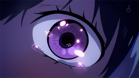 anime tears gif - Google Search Gif Pink, Eyes Gif, Kyoko Kirigiri, Aesthetic Gifs, Japanese Animated Movies, Yandere Manga, Photos Of Eyes, Violet Eyes, Anime Gifs