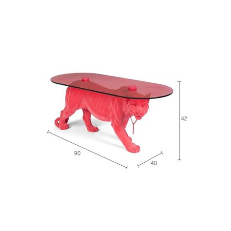 Bold Monkey Dope As Hell Pink Tiger Coffee Table - Bed Bath & Beyond - 37524210 Pink Tiger, Table Bed, Furniture Outlet, Outlet Store, Furniture Outlet Stores, Online Furniture, Bed Bath Beyond, Bed Bath, Bed Bath And Beyond