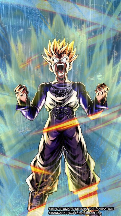 Trunks Super Saiyan, Mirai Trunks, Goku 2, Db Legends, Dragon Ball Tattoo, Future Trunks, Dragon Ball Super Wallpapers, Dragon Ball Super Art, Dragon Ball Super Goku