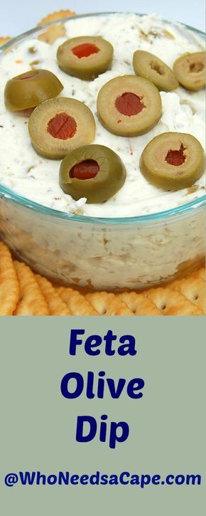 Feta Olive Dip, Italian Appetizers Party, Olive Dip Recipe, Olive Dip, Feta Dip, Italian Appetizers, Snack Dip, Cold Appetizers, Party Dips