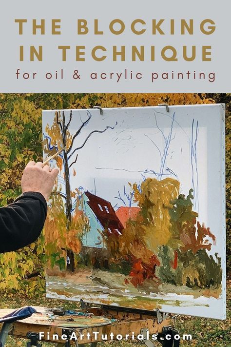 Paint Lessons, Oil Painting Basics, Painting Basics, Direct Painting, Oil Painting Tips, Oil Painting Lessons, Paintings Tutorials, Oil Painting Tutorial, Acrylic Painting Lessons