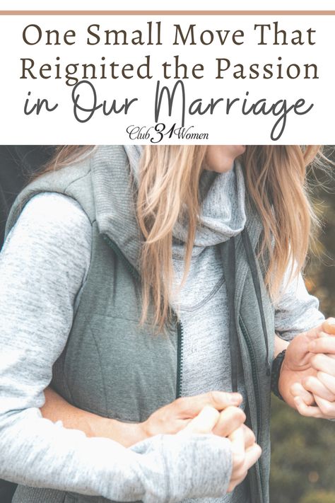 Don’t put passion on the back burner with some vague idea that it will reignite itself when your circumstances are different. via @Club31Women Loving Marriage, Communication In Marriage, Marriage Inspiration, Above Rubies, A Virtuous Woman, Proverbs 31 10, Loving Wife, Intentional Parenting, Virtuous Woman