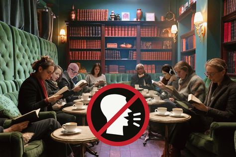 Silent Book Club: London organiser on why it's so popular Silent Book Club, Reading In Public, Silent Reading, Silent Book, Traditional Books, British Literature, Dystopian Books, London Clubs, Club Ideas