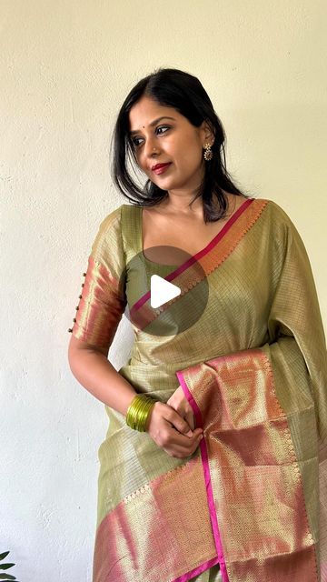 Tissue Sarees Blouses Design, Tissue Banarasi Saree, Banarasi Saree Blouse Design Back, Kota Saree Blouse Designs, Trending Blouse Designs For Silk Saree, Banarasi Blouse Design Back, Tissue Silk Saree Blouse Design, Tissue Blouse Designs, Banarasi Saree Blouse Design