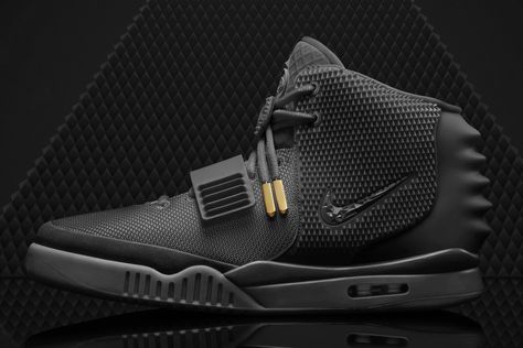 Nike Air Yeezy II Black October Concept Red Octobers, Air Yeezy 2, Yeezy 2, Air Yeezy, Red October, Nike Outlet, Nike Free Run, Skate Wear, New Rock