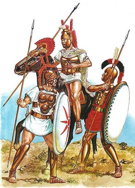 Samnite, Campanian and Lucanian warriors. In a number of legendary battles, the Romans defeated the Latin League, taking away the sovereignty of its tribal states, who subsequently assimilated to Rome. Ancient Europe, Greek Soldier, Roman Armor, Punic Wars, Historical Warriors, Greek Warrior, Rome Antique, Empire Romain, Ancient Warfare