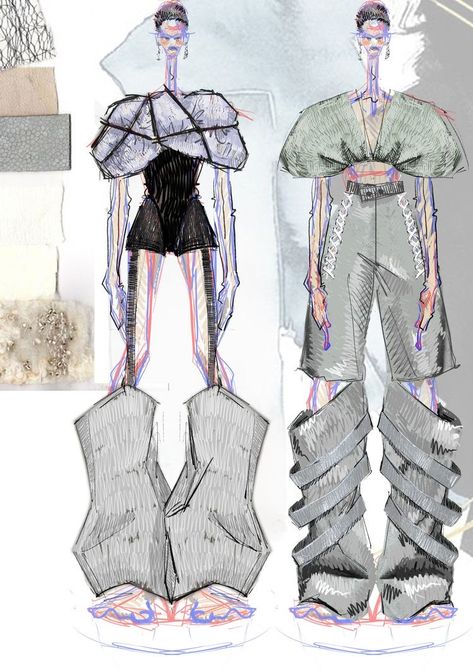 Fashion Design Inspiration, Fashion Portfolio Layout, Fashion Design Sketch, Design Moda, Fashion Design Sketchbook, Fashion Design Collection, Fashion Design Portfolio, Fashion Sketchbook, Fashion Illustration Dresses