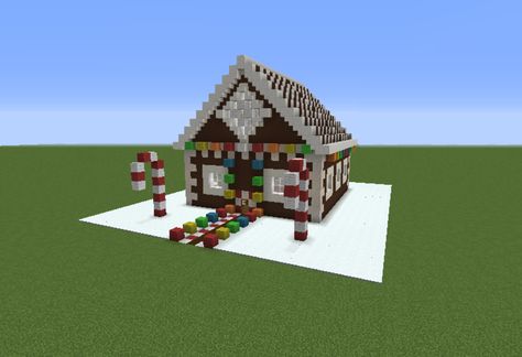 Christmas House - GrabCraft - Your number one source for MineCraft buildings, blueprints, tips, ideas, floorplans! Christmas Diy Crafts To Sell, House Ideas Minecraft, Christmas Diy Crafts, Minecraft Building Blueprints, Minecraft Interior Design, Pokemon Craft, Easy Minecraft Houses, Minecraft House Tutorials, Minecraft Christmas