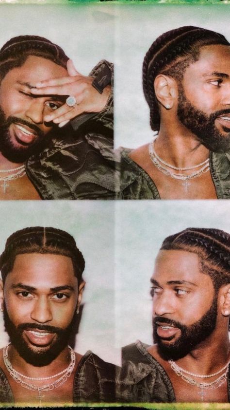 Big Sean Wallpaper, Big Cornrows, Cornrows Men, Black Boy Hairstyles, Braids With Fade, Hair Twists Black, Afro Hairstyles Men, Black Hair Inspiration, Natural Hair Men