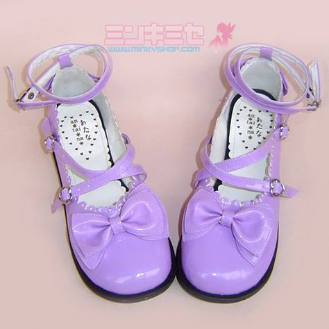 . Tea Party Shoes, Pastel Candy, Purple Bow, Pumped Up Kicks, Purple Bows, Bow Flats, Mary Jane Flats, Ankle Straps, Party Shoes