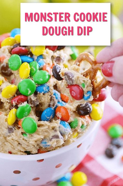 Time to stop the hunt for monster cookie dough dip as this post will teach you everything you need. It's so easy and so good!