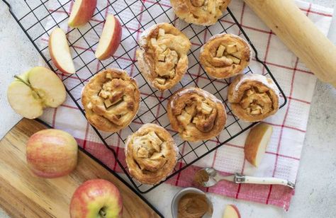 Apple & Cinnamon Scrolls - A Better Choice Apple Cinnamon Scrolls, Apple Cinnamon Crumb Muffins, Cinnamon Scrolls, Fruit And Veg Shop, Local Fruit, One Pan Dinner, Winter Vegetables, Mediterranean Cuisine, Fruit And Veg