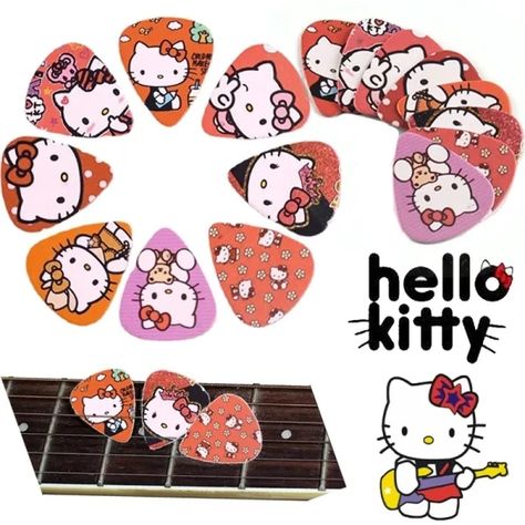 Just found this amazing item on AliExpress. Check it out! 13,69zł | 6pcs Hello Kitty Guitar Picks Thickness 0.46 0.71 0.96 Guitar Paddle Anime Ukulele Acoustic Guitarra Instrument Accessories Gift Hello Kitty Guitar, Christmas Board, Guitar Picks, Ukulele, Hello Kitty, Guitar, Accessory Gift, Kitty, Collage