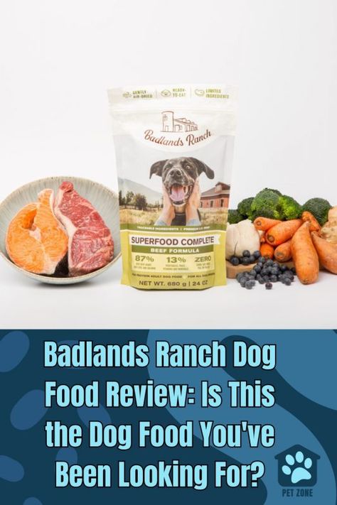 Read our comprehensive review of Badlands Ranch dog food. Find out about this holistic, healthy dog food and the company values behind it. via @petzoneblog Healthy Dog Food, Premium Dog Food, Food Review, Beef Liver, People Food, Healthy Dog Food Recipes, Company Values, Rich In Protein, Dry Dog Food