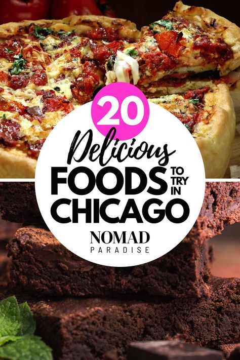 Chicago Recipes, Chocolate Cake Shake, Food In Chicago, Chicken Vesuvio, Rib Tips, Foods To Try, Regional Food, Sub Sandwiches, Barbeque Sauce