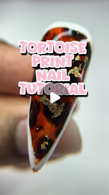 ✨Kimmie✨The Character Nail Artist on Instagram: "Tortoise print Tutorial 🐢
 
I know I have a few of y’all that love doing your nails at home, as well as some nail artists. I hope this tutorial helps! 💕💕

Now save this or send this to your fav nail tech 😘

✨{D!scount} 𝐊𝐈𝐌𝐌𝐈𝐄 to save 10% at @nailzbydevshop ⬇️

🐢 Products Used: 
Troll Doll - gel polish 
Totally Buggin - gel polish 
Mocha Magic - gel polish 
House Of Horrors - gel polish 
Lights Out - gel polish 
Blooming gel 
Shiny topcoat 

#tortoiseprint #tortoiseprintnails #nailtutorials #nailart #nailarttutorial #fallnails #fallnailart #easynailtutorial #begginernails" Tortoiseshell Nails Tutorial, Diy Tortoise Shell Nails, Nails With Gold Flakes, Tortoise Nails, Tortoise Shell Nails, Shell Nails, Tortoise Print, Blooming Gel, Nails With Gold