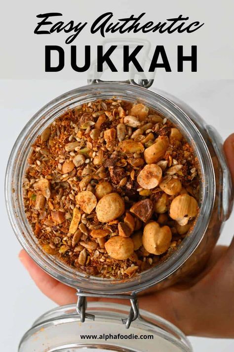 Dukkah Spice Recipe, Egyptian Seasoning, Dukkah Recipe, Masala Powder Recipe, All Spice, Homemade Spice Mix, Spice Blends Recipes, Spice Mix Recipes, Homemade Spice Blends