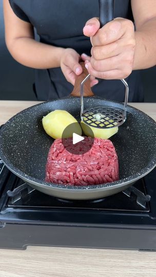 1M views · 8.6K reactions | My grandmother's easy recipe that surprised everyone! | Tasty Recipes | Tasty Recipes · Original audio Hamburger Meat Recipes Videos, Hamburger Recipes For Dinner, Recipes With Ground Beef, Patties Recipe, Hamburger Meat Recipes, 2024 Ideas, Easy Soup, Hamburger Recipes, Easy Soups