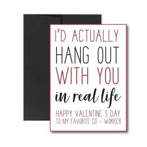 Valentine's cards co-worker Quotes For Coworkers, Funny Valentine Quotes, Coworkers Valentines, Valentines Quotes Funny, Valentines Letter, Funny Valentines Cards, Valentine Messages, Valentines Day Messages, Valentines Day Funny