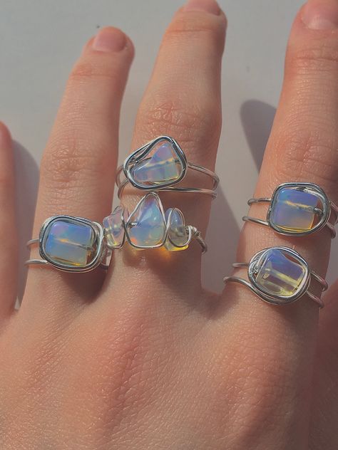 Opal Aesthetic Gem, Opal Ring Aesthetic, Opal Core Aesthetic, Zoe Core Aesthetic, Zoe + Core + Aesthetic, Wedding Rings Aesthetic, Opal Aesthetic, Zoe Core, Diy Wedding Ring