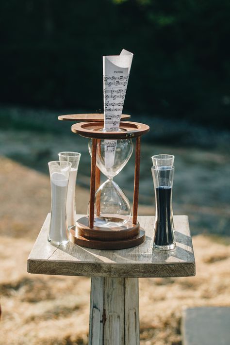 Unity Ceremony Ideas With Parents, Hourglass Unity Ceremony, Unity Table Ideas, Sand At Wedding Unity Ceremony, Unity Hourglass Sand Ceremony, Painting Unity Ceremony Ideas, Beach Unity Ceremony Ideas, Unity Ceremony Ideas Sand, Modern Unity Ceremony Ideas