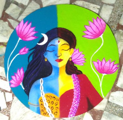 Kalichaudas Rangoli, Kali Chaudas Rangoli, Creative Rangoli, Big Rangoli, Rangoli Designs Latest, Simple Rangoli Designs Images, Rangoli Ideas, Big Rangoli Designs, Rangoli Designs Images