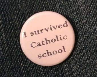 I Survived Catholic School, Aesthetic School, Yennefer Of Vengerberg, Catholic School, Lady Bird, Camping Tips, Ex Machina, Cool Pins, I Survived