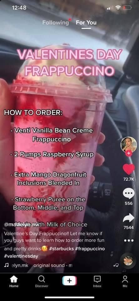 Starbucks Drink Menu, Starbucks Drink Ideas, Starbucks Secret Menu Recipes, Cold Starbucks Drinks, Starbucks Drinks To Try, Secret Starbucks Recipes, Starbucks Drinks Diy, Iced Starbucks Drinks, Coffee Recipes Starbucks