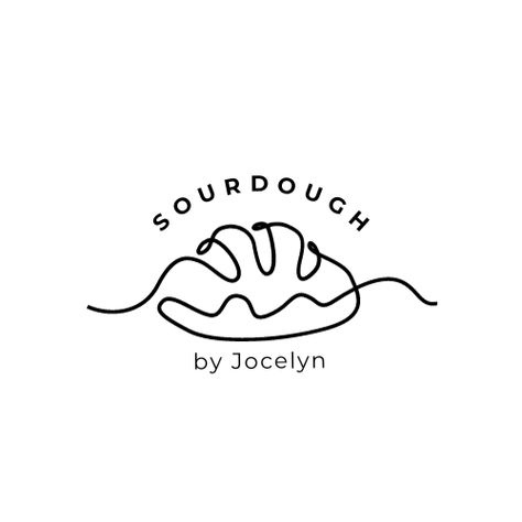 Sourdough Bread Artwork, Sourdough Logo Design, Sourdough Bread Drawing, Bread Tattoo Ideas, Sourdough Tattoo, Sourdough Bakery Logo, Sourdough Business Names, Bread Logo Design Ideas, Sourdough Design