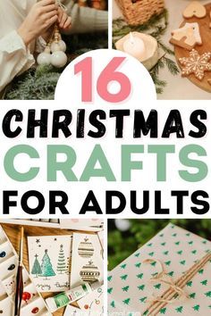 Xmas Crafts Adults, Craft Idea For Christmas, Fun Craft Night For Adults, Xmas Diy Crafts Handmade Gifts, Adult Christmas Crafts Party, Fun Craft Projects For Adults, Adult Christmas Ornaments Diy, Holiday Party Crafts For Adults, Christmas Activity Ideas For Adults