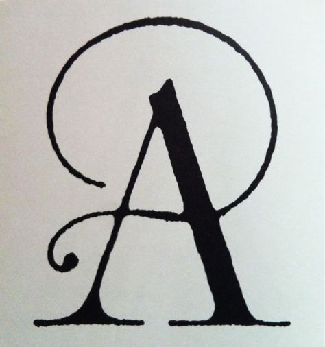 Elegant ‘A’ from Art and Architecture Manifesto. Published 1989, designed by Pentagram. Letter A Typography, Zsazsa Bellagio, A Typography, Alfabet Letters, The Letter A, Hand Lettering Inspiration, Types Of Lettering, Calligraphy Letters, Typography Letters