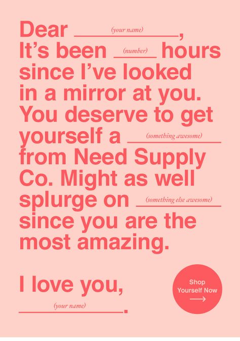 Great Valentine's Email Example: Need Supply Co. Valentines Idea, Email Layout, Email Marketing Design Inspiration, Email Newsletter Design, Email Design Inspiration, Graphics Layout, Publicidad Creativa, Email Marketing Design, Typography Layout