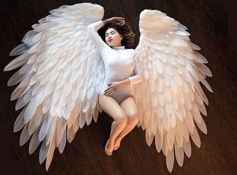 Angel Wings Costume Cosplay photo Wings Wedding accessory | Etsy Big Angel Wings, Angel Wings Cosplay, Small Angel Wings, Wings Cosplay, Selfie Museum, Good Cosplay, Cosplay Items, Tieks Ballet Flats, Diy Angel Wings